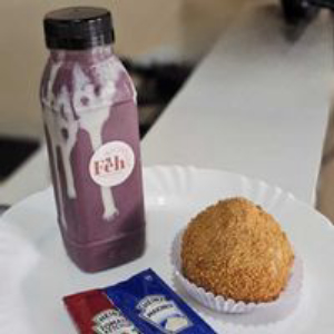 imagem do produto Combo Vitamina de Açaí (300ml) + Coxinha Crocante