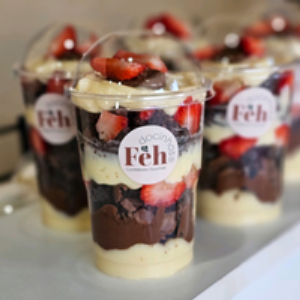 imagem do produto Copo Brownie Morango - 300ml