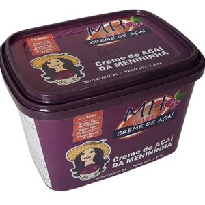 imagem do produto Creme de Açaí Tradicional Pote 2L