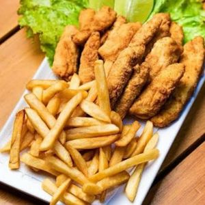 imagem do produto ISCAS DE PEIXE C/FRITAS 