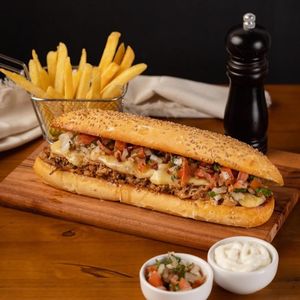 imagem do produto Baguete de Pernil - Média 