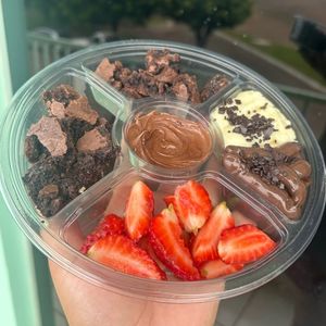 imagem do produto Fondue de Brownie Moranguinho - 350g