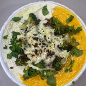 imagem do produto CARNE SECA COM QUEIJO E BRÓCOLIS MEIA CATUPIRY MEIA CHEDDAR 