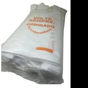 imagem do produto SACOLA REFORÇADA PLASTICA CAMISETA ALTAFLEX 30X40 - 2,5KG - LIBREPLAST