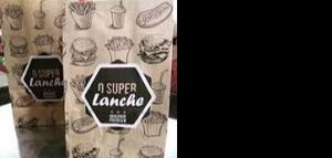 imagem do produto SACO SOS 15KG (G) IMPRESSO LANCHE - 50UN - DISTRIPACK
