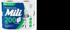 imagem do produto PAPEL TOALHA 2X100FLS - 1UN - MILI