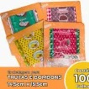 imagem do produto PAPEL BRIGADEIRO PARA TRUFAS E BOMBONS 14,5X15,5MM - 100 UN - CARBER SABOR:BRIGADEIRO