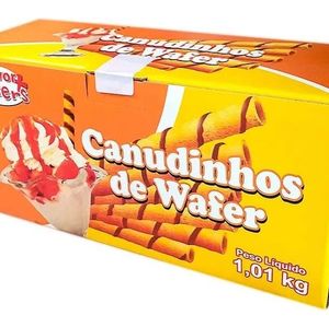imagem do produto CANUDO WAFFER BIJU - 01 KG - KUX RIO