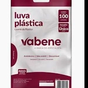 imagem do produto LUVA PLAST - 100UN - VABENE