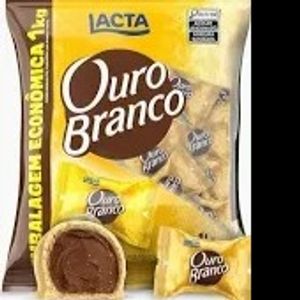 imagem do produto BOMBOM OURO BRANCO - 01 KG - LACTA