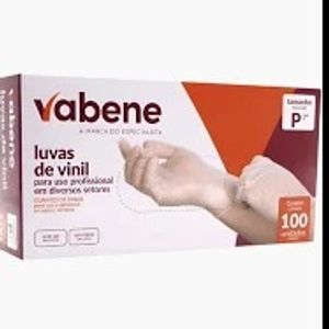 imagem do produto LUVA VINIL SEM PO G - 100UN - VABENE(codigo:1422)