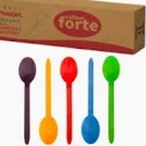 imagem do produto COLHER SOBREMESA REFORÇADA - 1000UN - PLASTJET