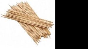 imagem do produto PALITO CHURRASCO BAMBU 25CM E 21CM- 100UN - MUTUM