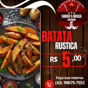 imagem do produto Batata Rustica Assada
