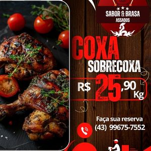 imagem do produto Coxa Sobrecoxa Assada