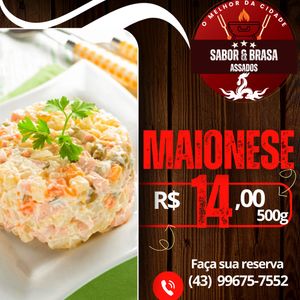 imagem do produto Maionese