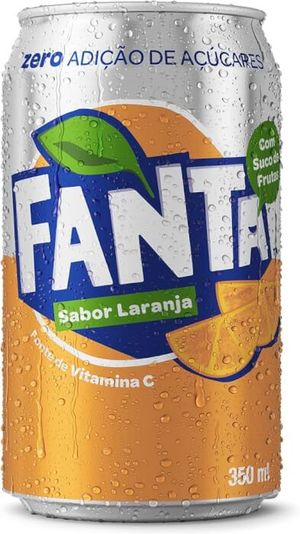 imagem do produto fanta laranja zero - Lata 350 ml 