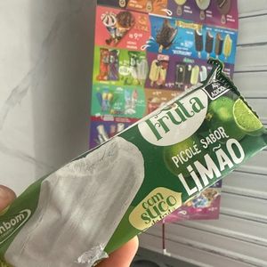 imagem do produto Picolé Q fruta limão 
