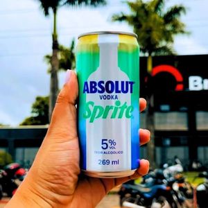 imagem do produto absolut sprit vodk 269 ml