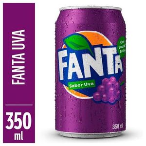 imagem do produto Fanta Uva  - Lata 350 ml