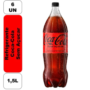 imagem do produto COCA COLA Zero 1,5 L - PET 