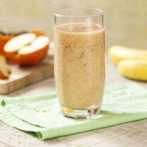 imagem do produto Vitamina de banana, mamão e maçã 