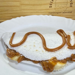 imagem do produto Tapioca banana e doce de leite 