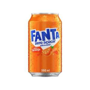imagem do produto fanta laranja zero - Lata 350 ml 