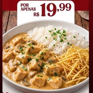 imagem do produto Strogonoff de frango cremoso