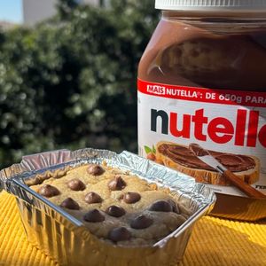 imagem do produto Torta Cookie recheada com Nutella na marmitinha
