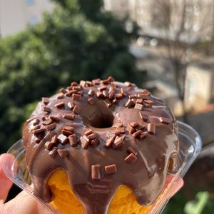 imagem do produto Bolo de cenoura com cobertura de brigadeiro 170g