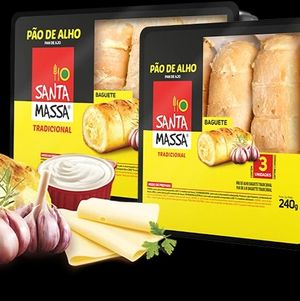 imagem do produto Pão De Alho Santa Massa
