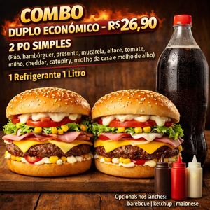 imagem do produto Combo Duplo Econômico 
