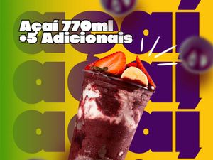 imagem do produto Açaí 770ml +5 Adicionais Gratis