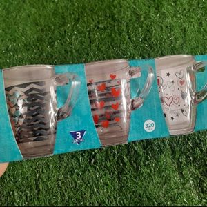 imagem do produto Kit com 3 xícaras 320ml