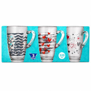 imagem do produto Kit com 3 canecas 320ml