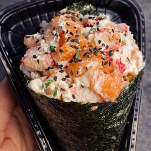 imagem do produto Temaki Filadélfia salmão e Kani 