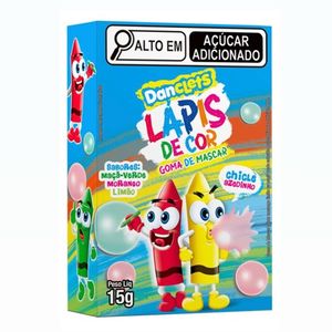 imagem do produto LAPIS DE COR GOMA DE MASCAR-1UND