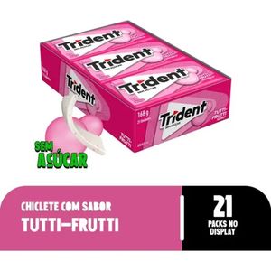 imagem do produto BOMBOM TRIDENT (TUTTI FRUTTY) 1X21X8G.