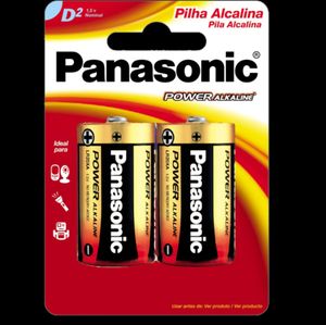 imagem do produto PILHAS PANASONIC ALCALINA D (G).