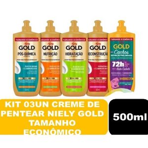 imagem do produto MEIO CREME P/ PENTEAR NIELY GOLD