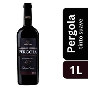 imagem do produto BEB. VINHO PÉRGOLA TINTO SUAVE (P) 1X1000ML