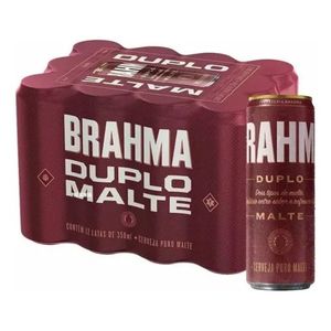 imagem do produto CERVEJA BRAHMA DUPLO MALTE (LATA)
