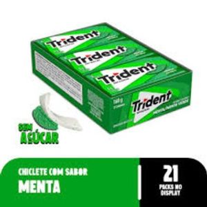 imagem do produto BOMBOM TRIDENT (MENTA) 1X21X8G. 