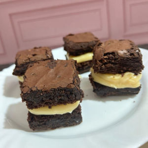 imagem do produto Brownie duplo de leite ninho com nutella 