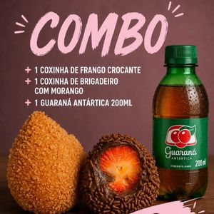 imagem do produto Combo coxinha+ coxinha de morango 