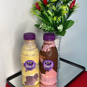 imagem do produto CREME DE OVOMALTINE - CREME DE MORANGO - LEITE EM PÓ