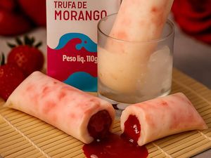 imagem do produto Dindin de Trufa De Morango - 110g