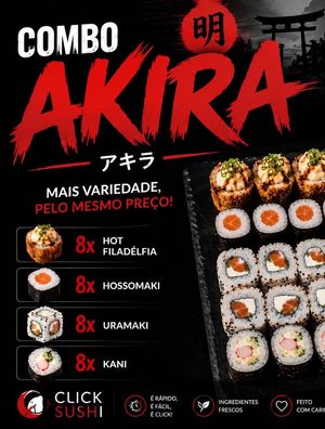 imagem do produto 👑 Combo 32 peças Akira