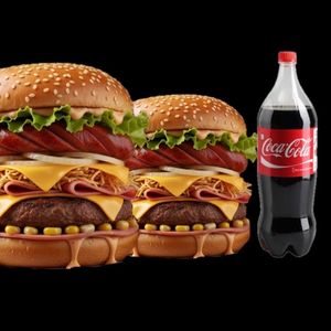 imagem do produto 2 Especiais + Coca 1l